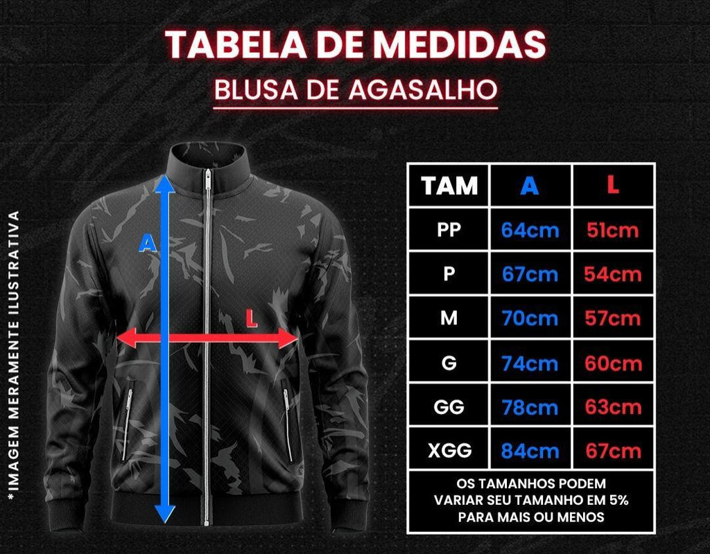 BLUSA AGASALHO UNISSEX NOVA ATHLETA