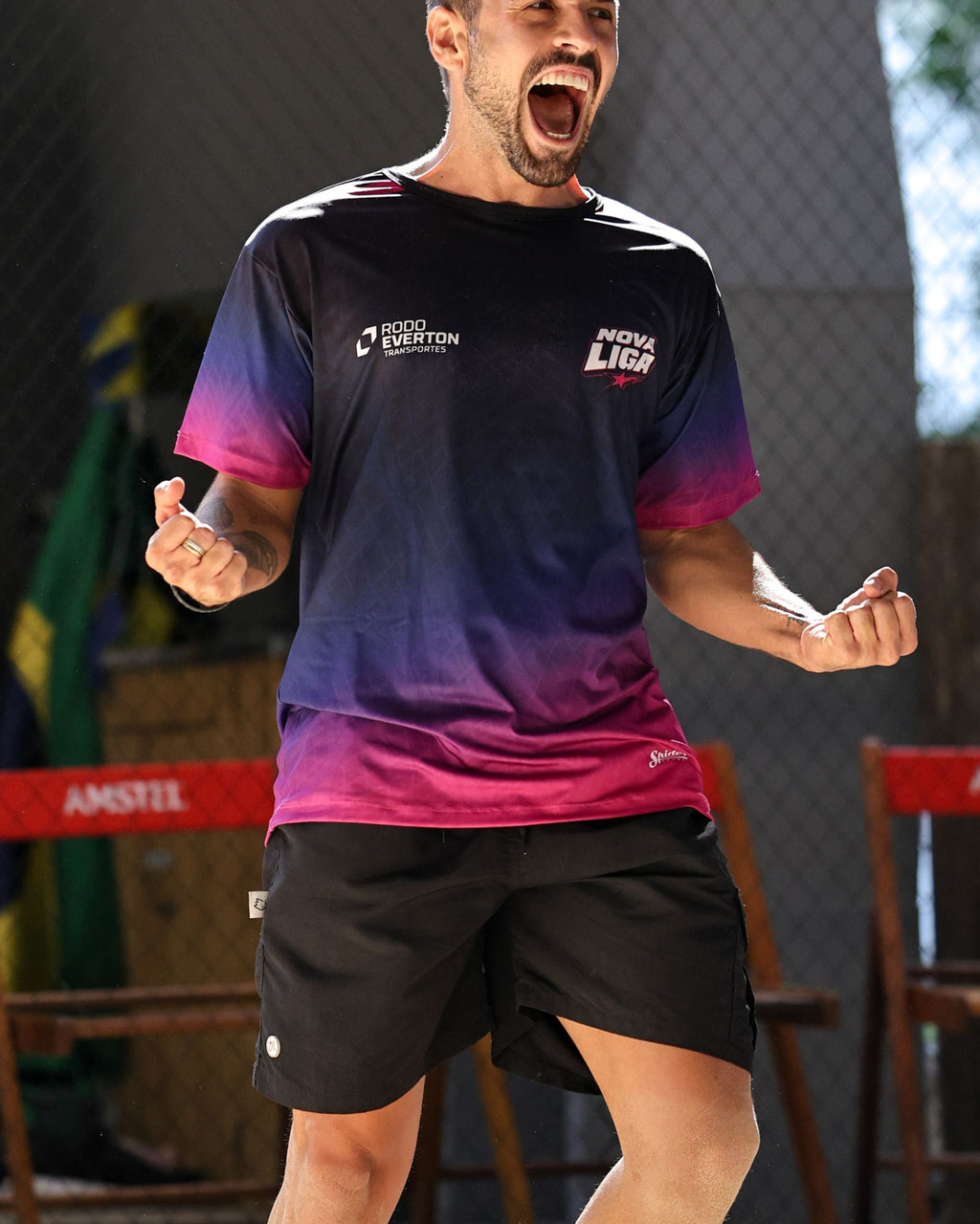 CAMISETA NOVA LIGA PRIMEIRA EDIÇÃO