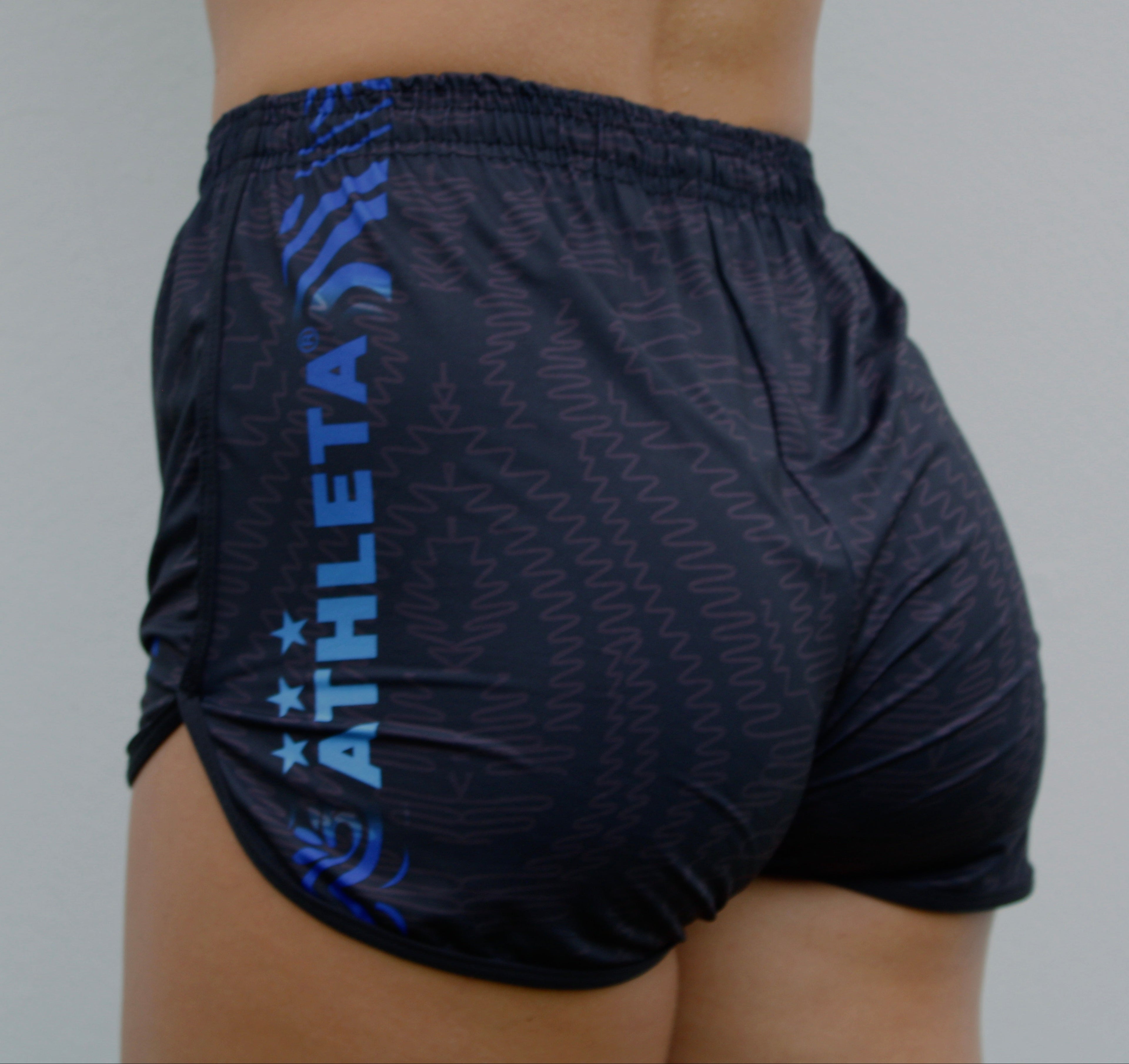 SHORT FEMININO STARS AZUL